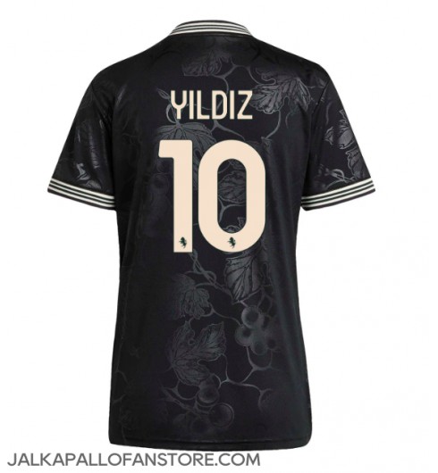 Juventus Kenan Yildiz #10 Kolmaspaita Naisten 2025-26 Lyhythihainen Juventus Kenan Yildiz #10 Kolmaspaita Naisten 2025-26 Lyhythihainen